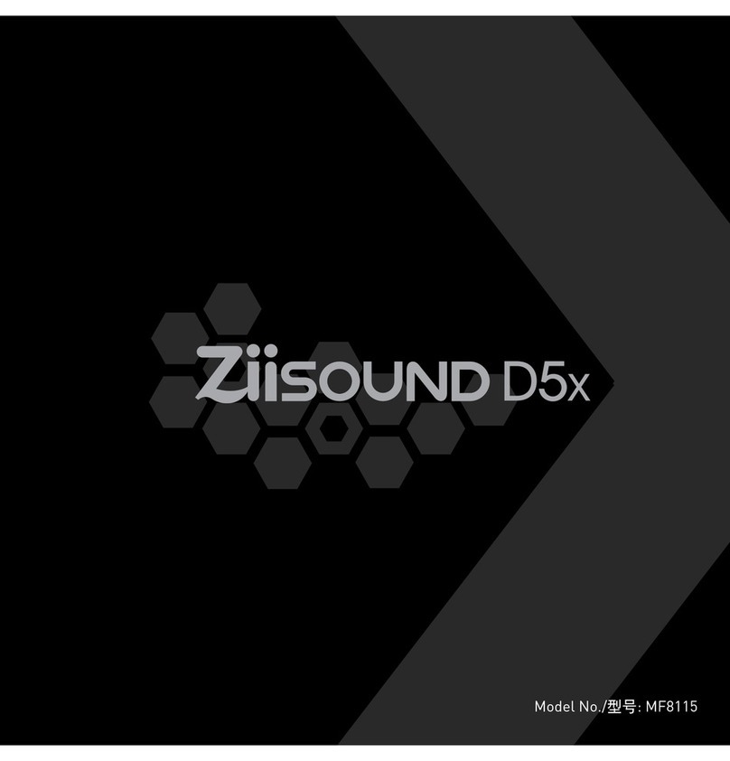 Creative ZiiSound D5x User manual