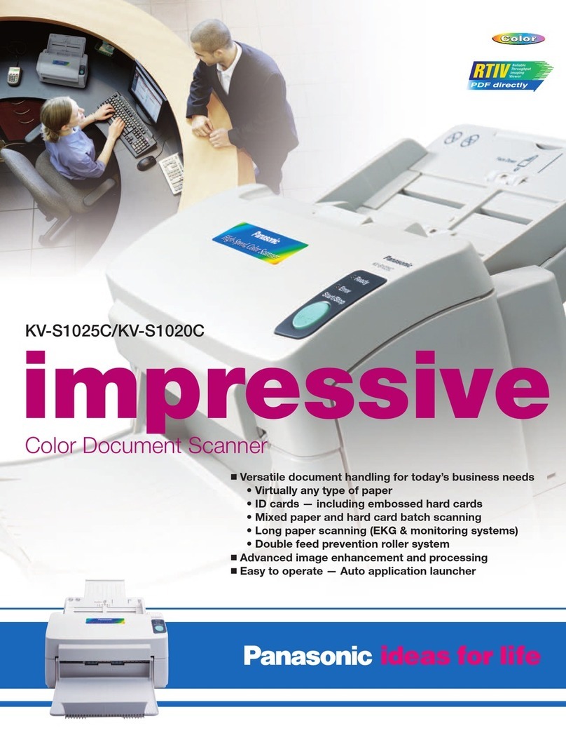 Panasonic KV-S1020C Specifications