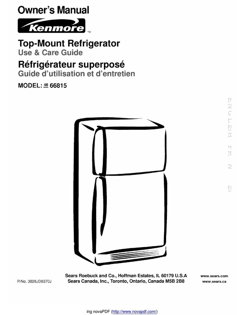 Kenmore 46_66815 Use and care guide