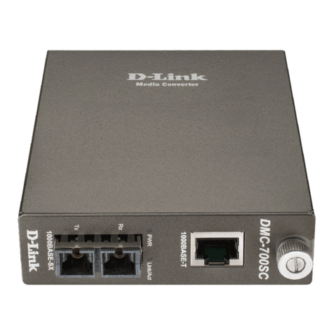 D-Link DMC-700SC - Media Converter - External User manual D-Link DMC-700SC - Media Converter - External User manual