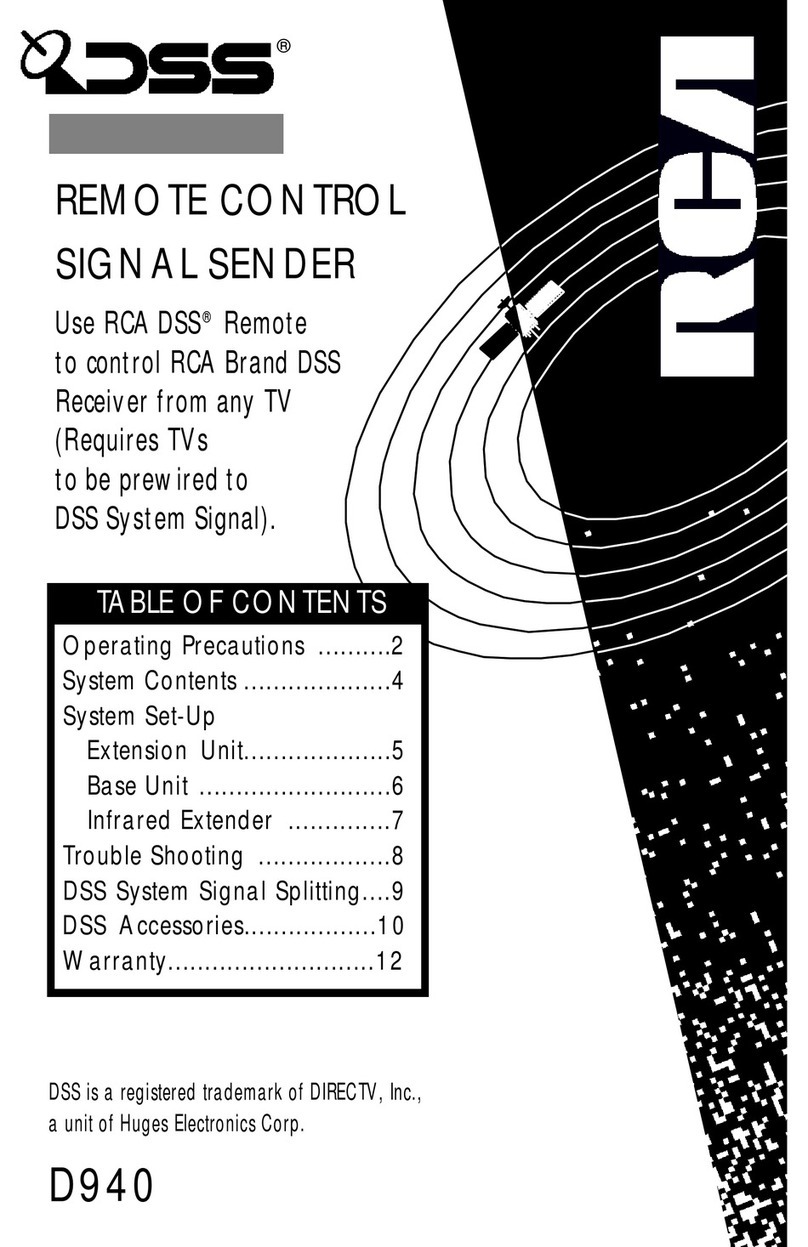 RCA D940 User manual
