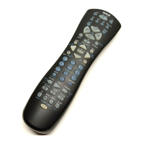 RCA D770 - D 770 Universal Remote Control Administrator guide