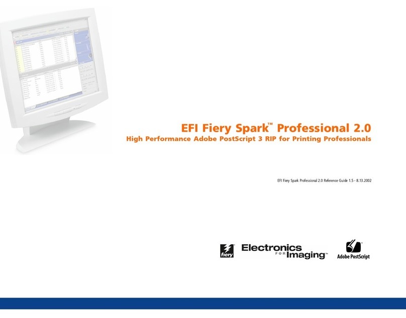 EFI C842912 - EFI FierySpark Professional user guide