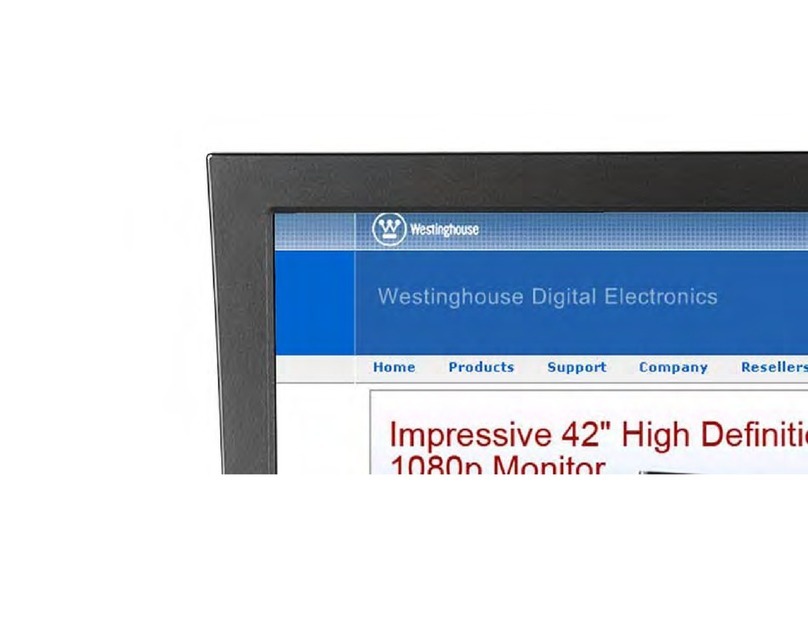 Westinghouse LCM-19v7 User manual