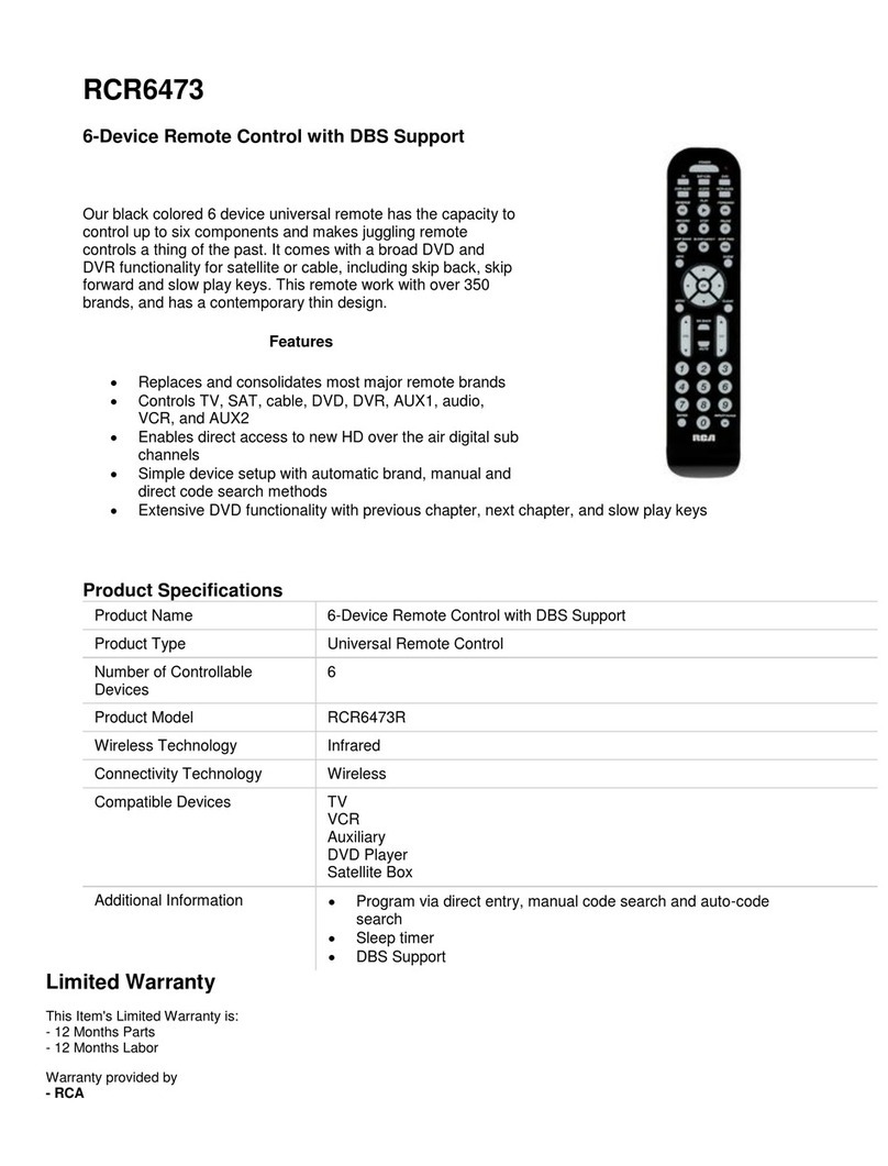 RCA RCR6473 brochure