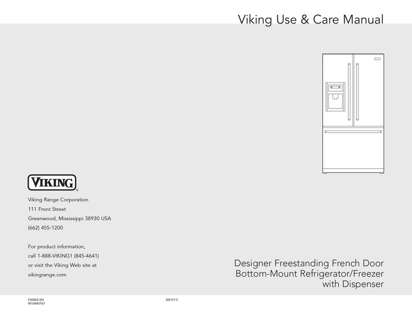 Viking Designer DDFF136DSS User manual