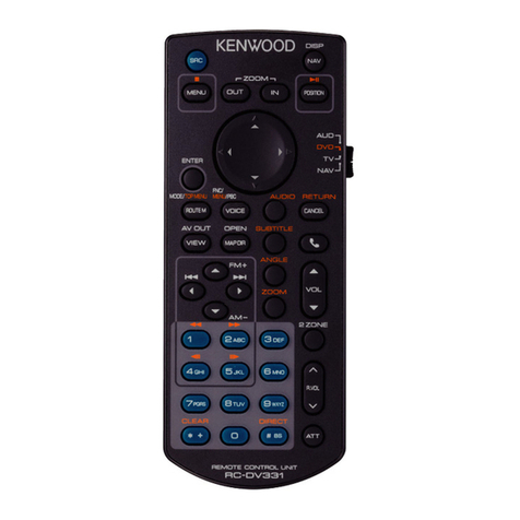 Kenwood KNA-RCDV331 User manual