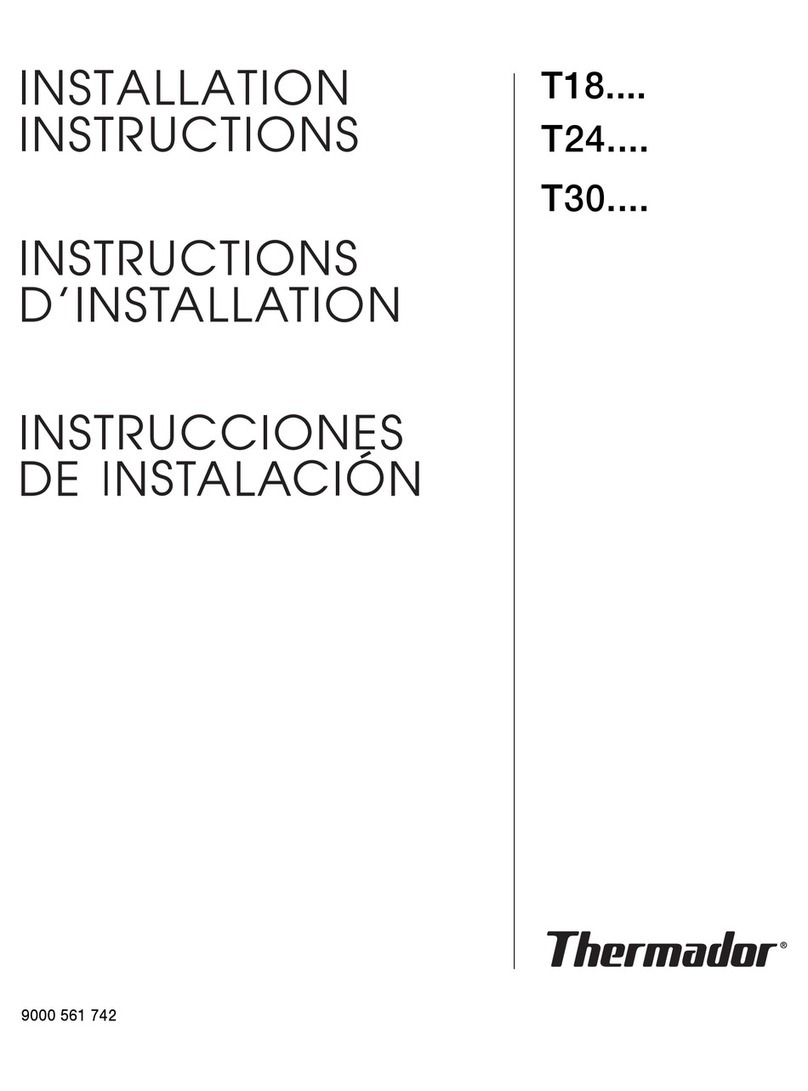 Thermador FREEDOM T30IR70NSP User manual