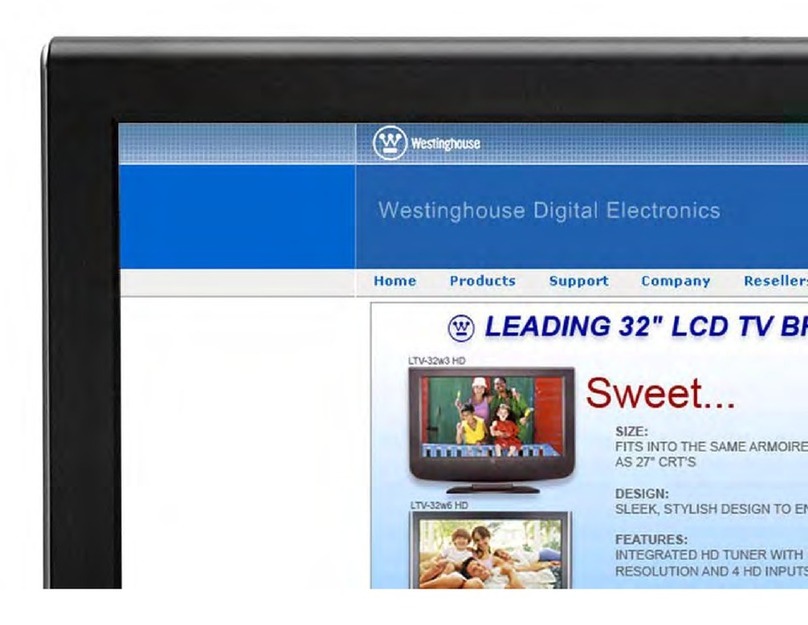 Westinghouse LCM-22w2 User manual Westinghouse LCM-22w2 User manual
