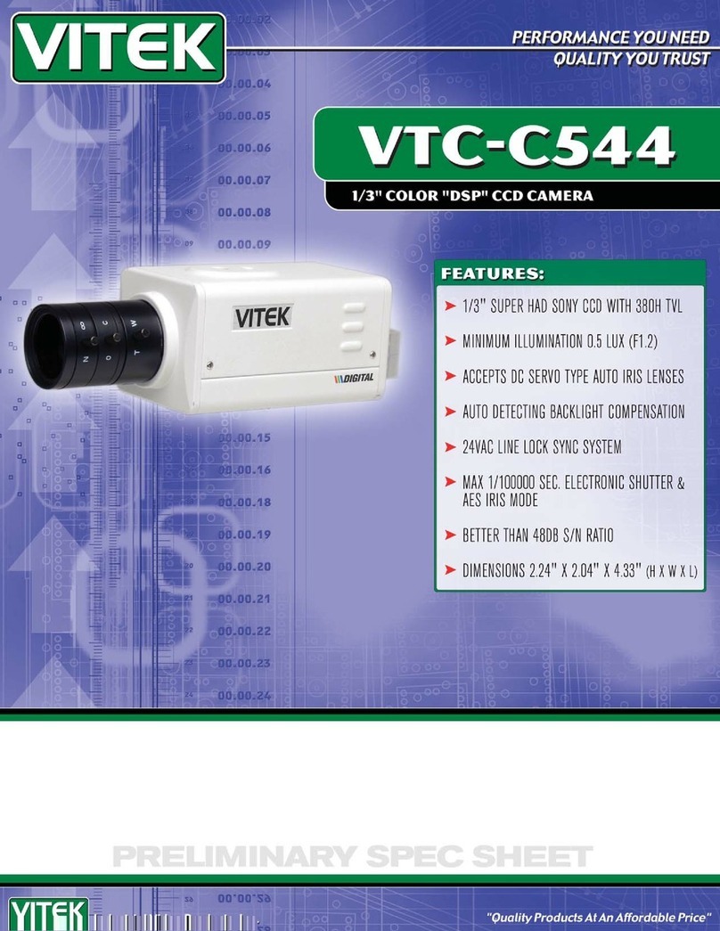 Vitek VTC-C544 Specifications