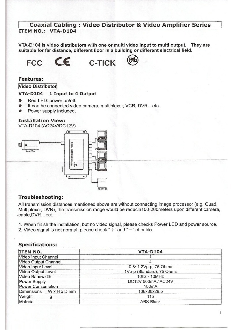 Vitek VTA-D104 manual