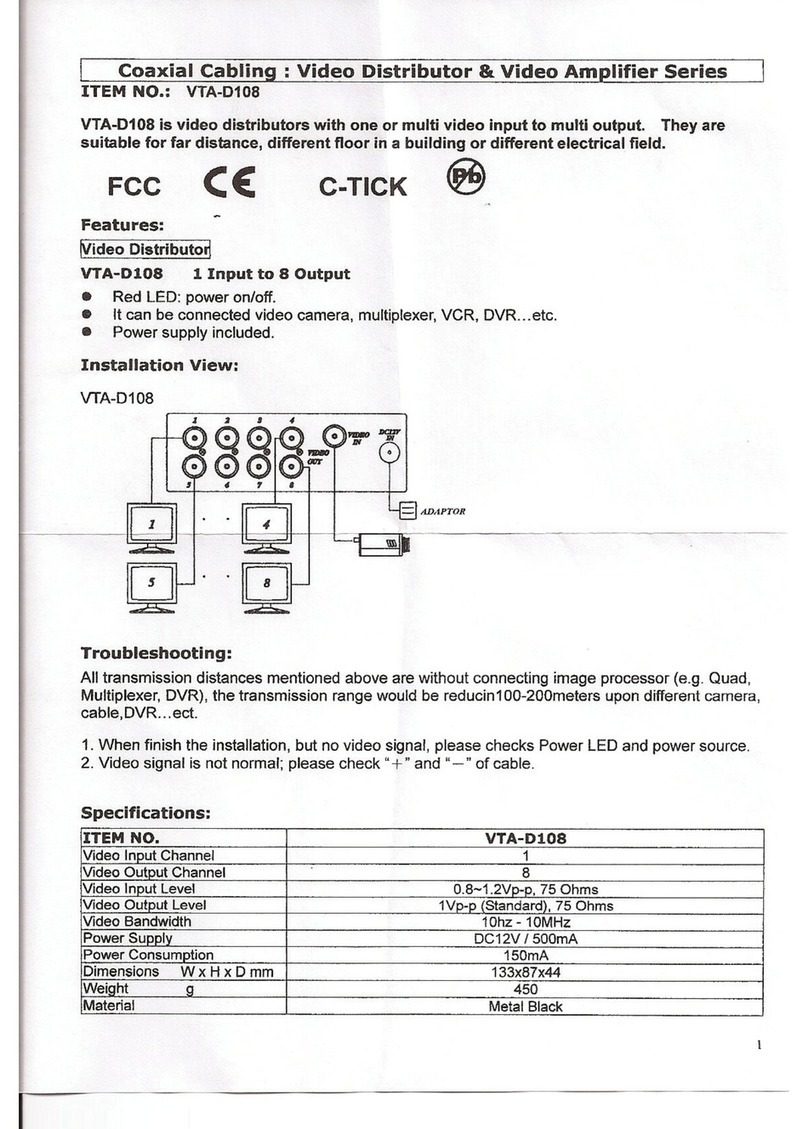 Vitek VTA-D108 manual