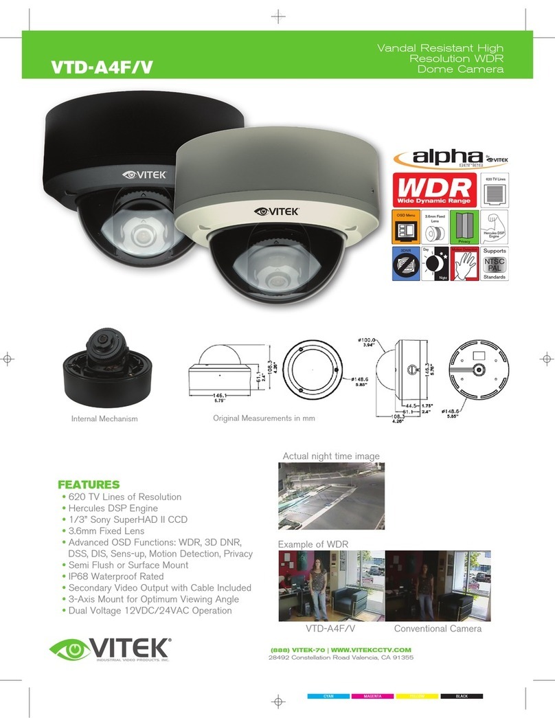 Vitek Alpha VTD-A4F/V User manual