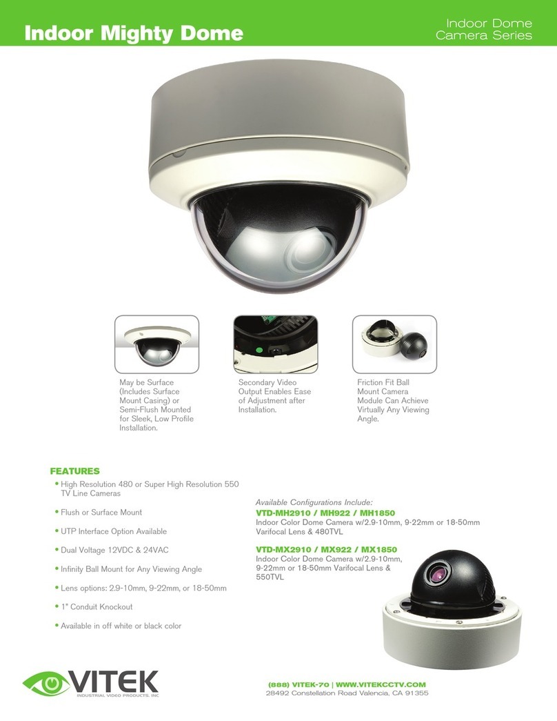 Vitek INDOOR MIGHTY DOME - datasheet Vitek INDOOR MIGHTY DOME - datasheet