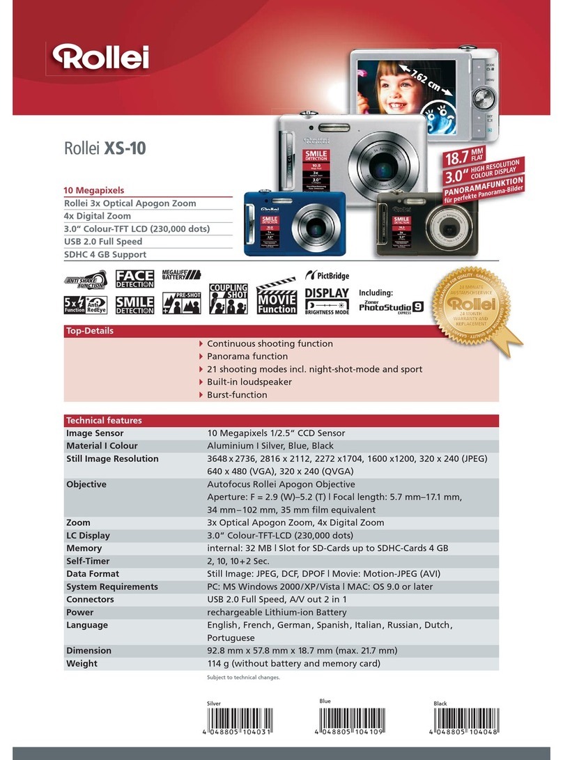 Rollei XS-10 - annexe 1 User manual