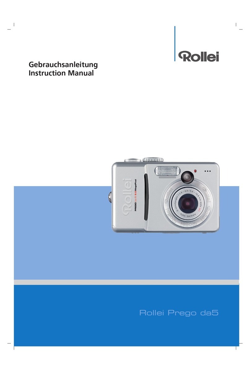 Rollei PREGO DA5 instruction manual
