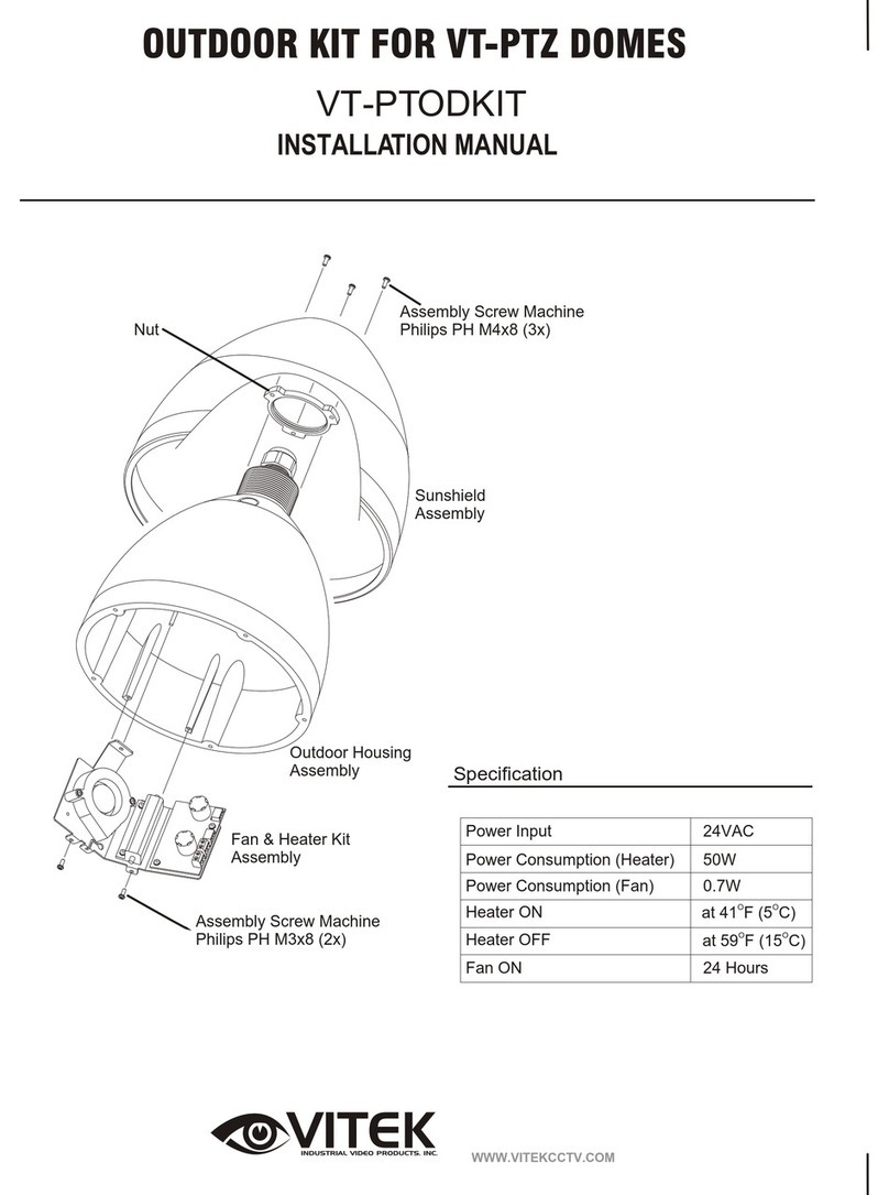 Vitek VT-PTODKIT User manual