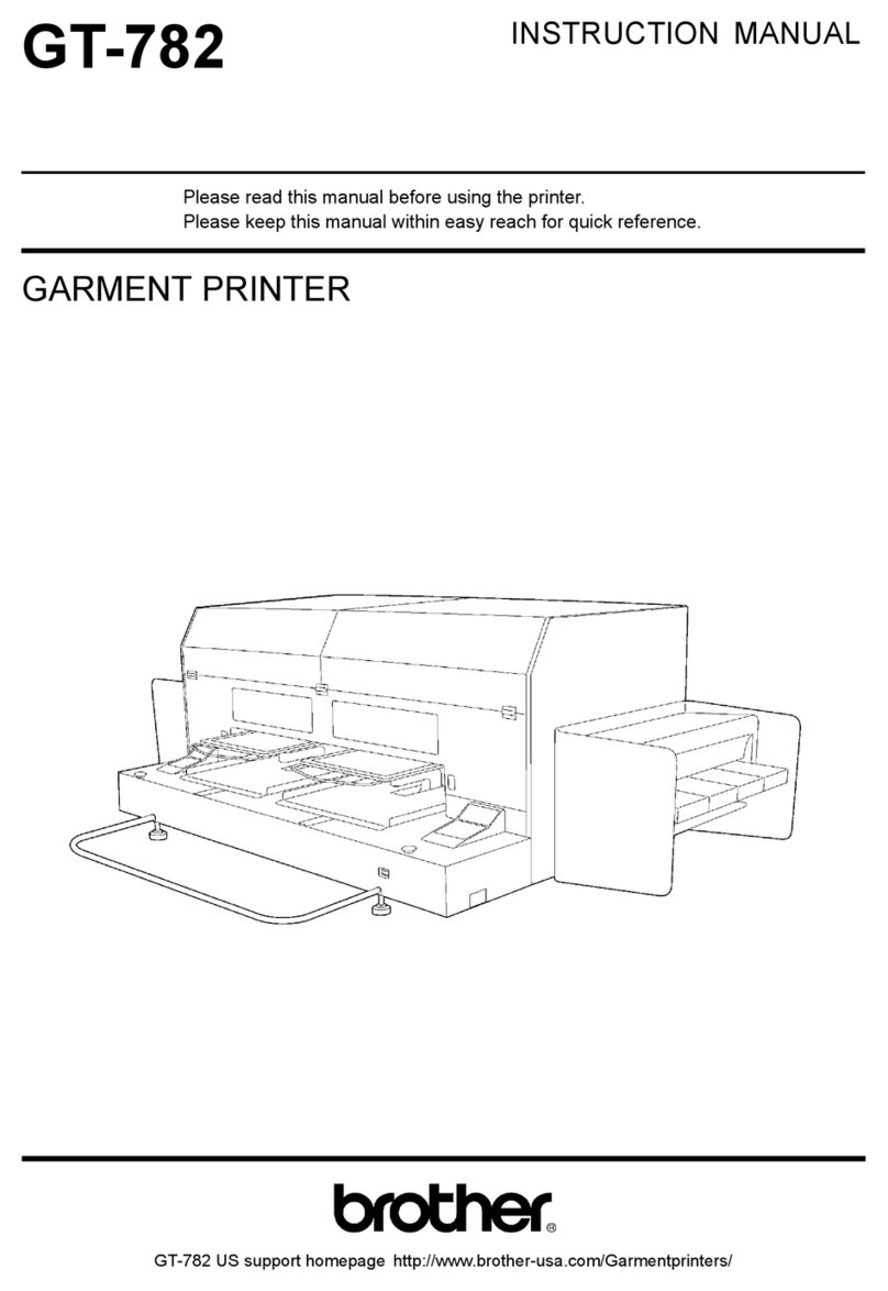 Brother GT-782 User manual