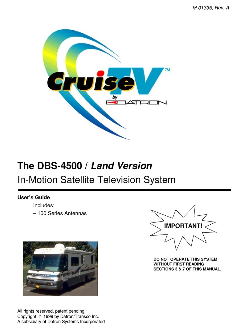 Datron DBS-4500 - REV A manual