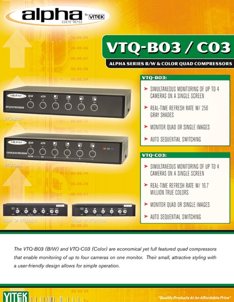 Vitek Alpha VTQ-B03 User manual