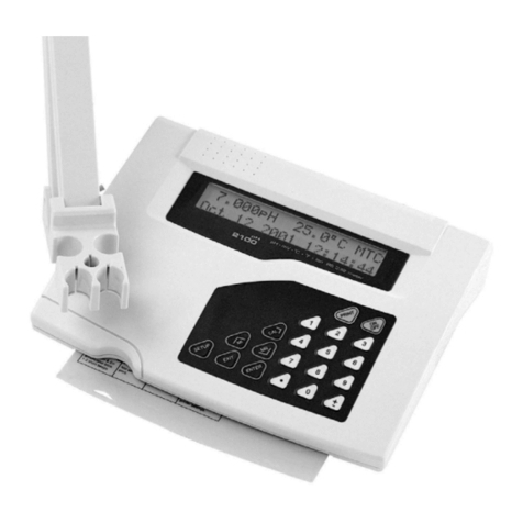 EUTECH INSTRUMENTS CYBERSCAN PH 1100 2100 PHION METER User manual EUTECH INSTRUMENTS CYBERSCAN PH 1100 2100 PHION METER User manual