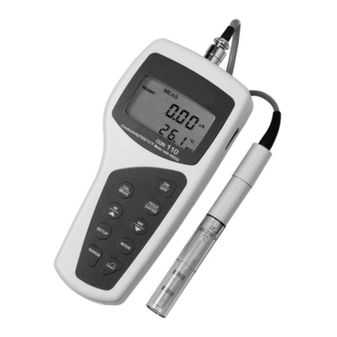 EUTECH INSTRUMENTS CYBERSCAN CON 11 CONDUCTIVITYTDS METER instruction manual