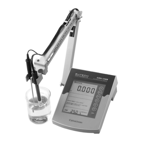 EUTECH INSTRUMENTS CYBERSCAN CON 1500 CONDUCTIVITY METER instruction manual EUTECH INSTRUMENTS CYBERSCAN CON 1500 CONDUCTIVITY METER instruction manual