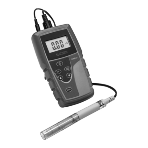 EUTECH INSTRUMENTS COND 6 PLUS User manual