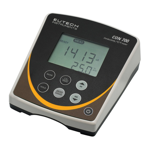 EUTECH INSTRUMENTS CON 700 - REV 2 instruction manual