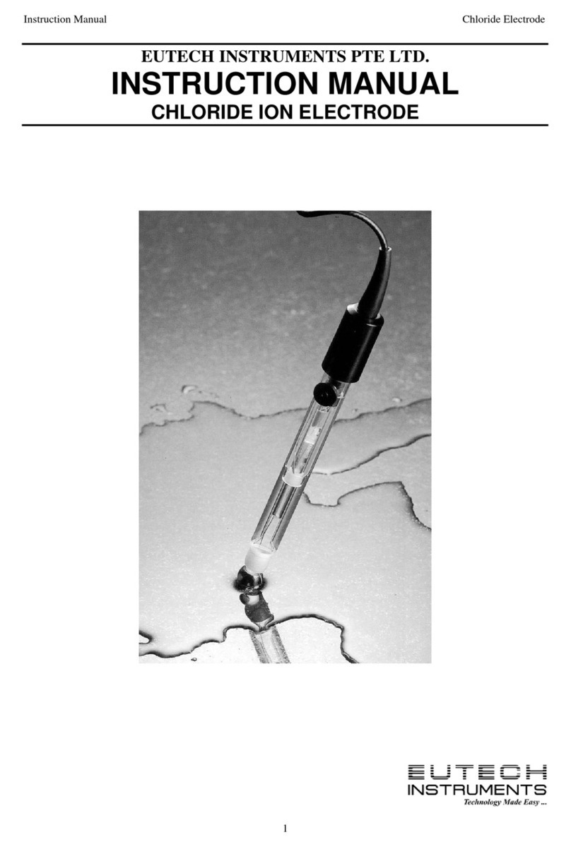 EUTECH INSTRUMENTS CHLORIDE EPOXY User manual