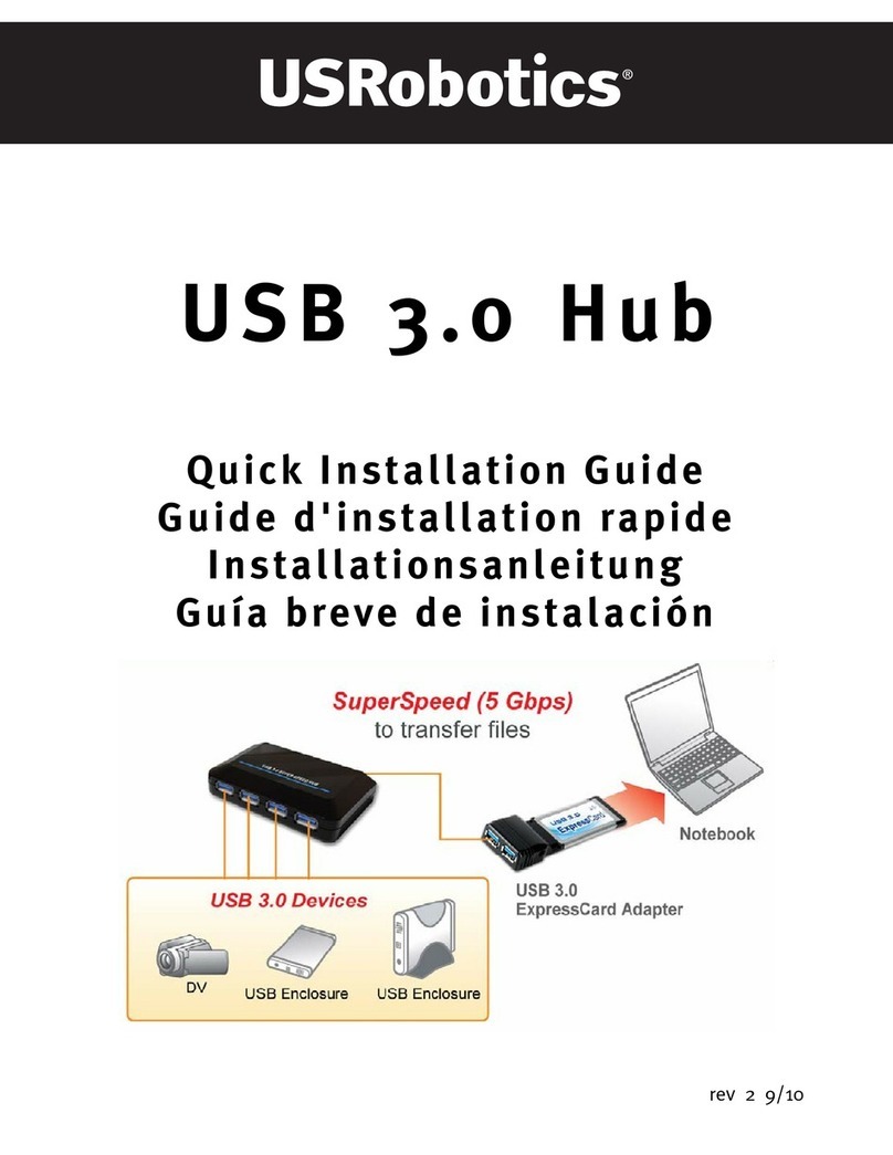 US Robotics USB 3.0 CABLES User manual