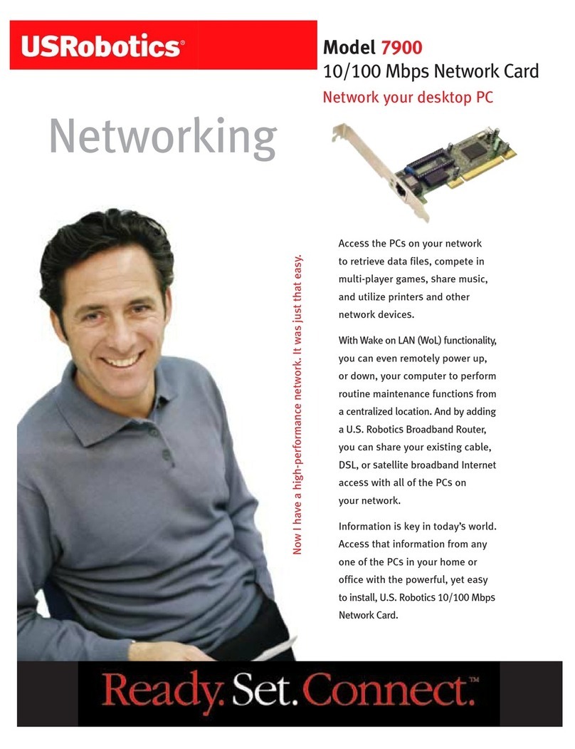 US Robotics 7900 - datasheet
