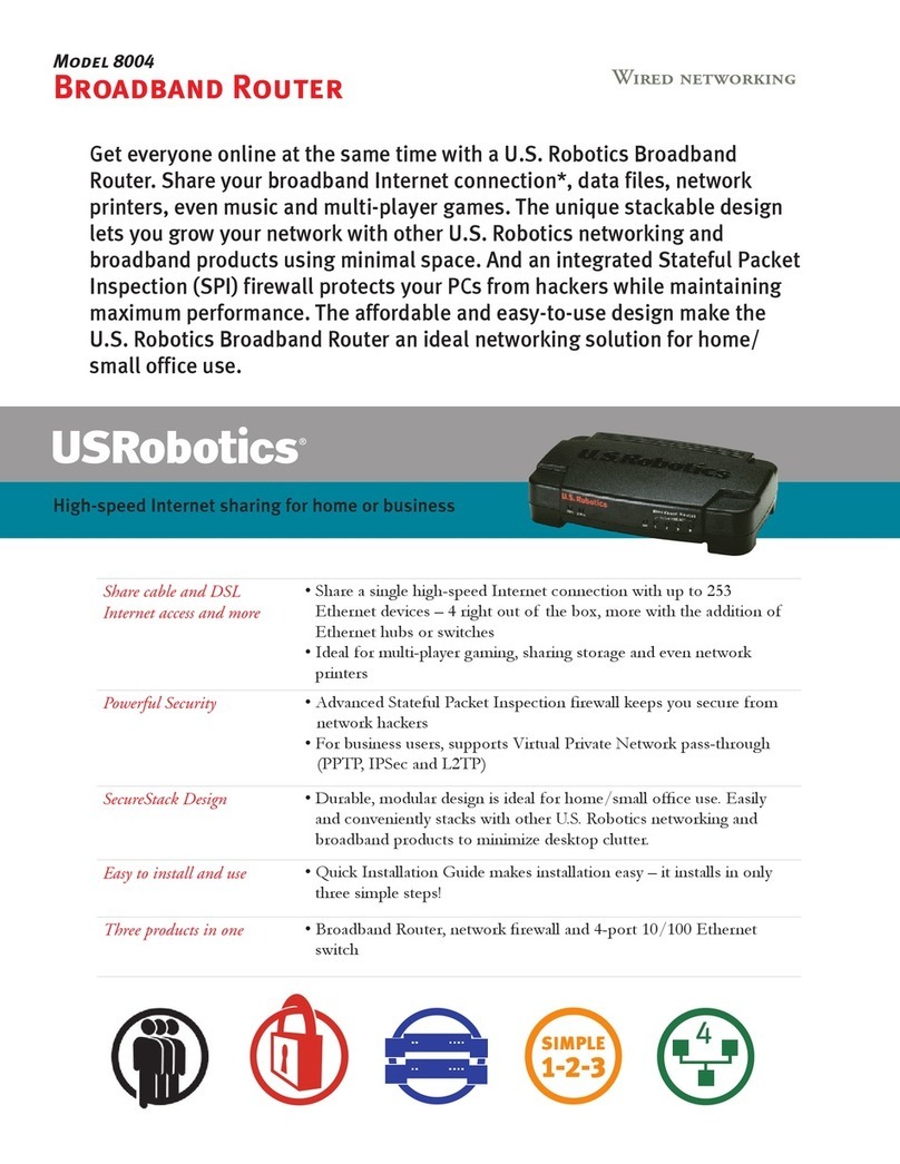 US Robotics 8004 - User manual US Robotics 8004 - User manual
