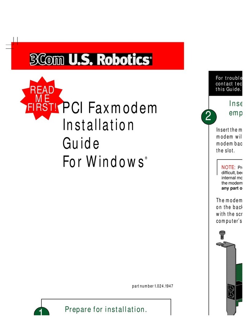 3Com 005699-00 - User manual 3Com 005699-00 - User manual