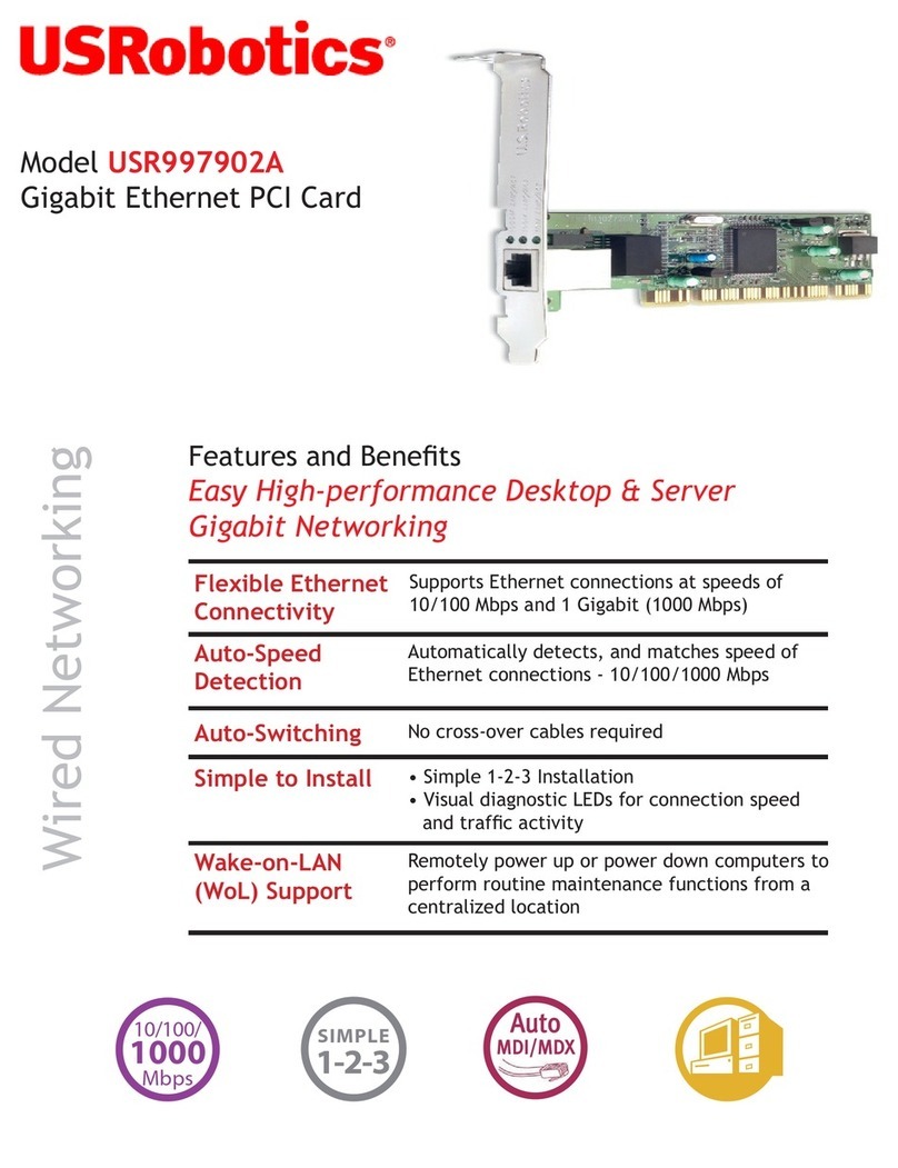 US Robotics USR997902A datasheet