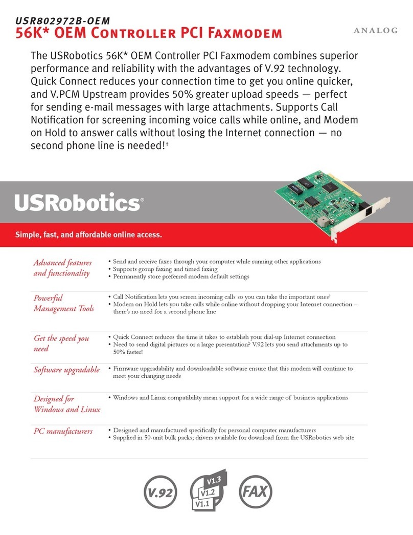 US Robotics USR802972B-OEM User manual