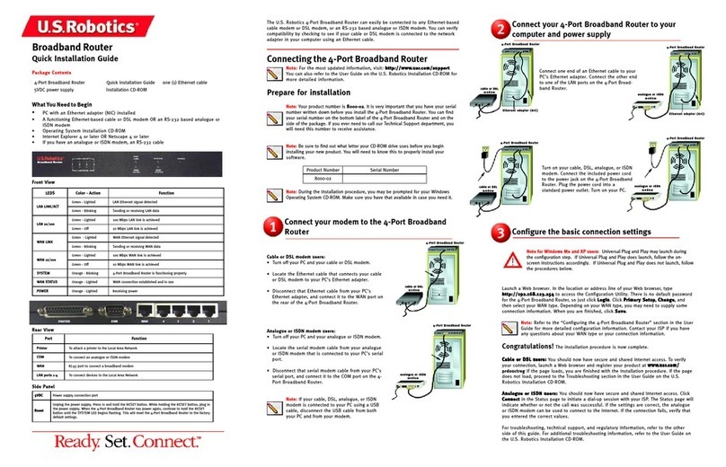 US Robotics USR8000A-02 installation guide