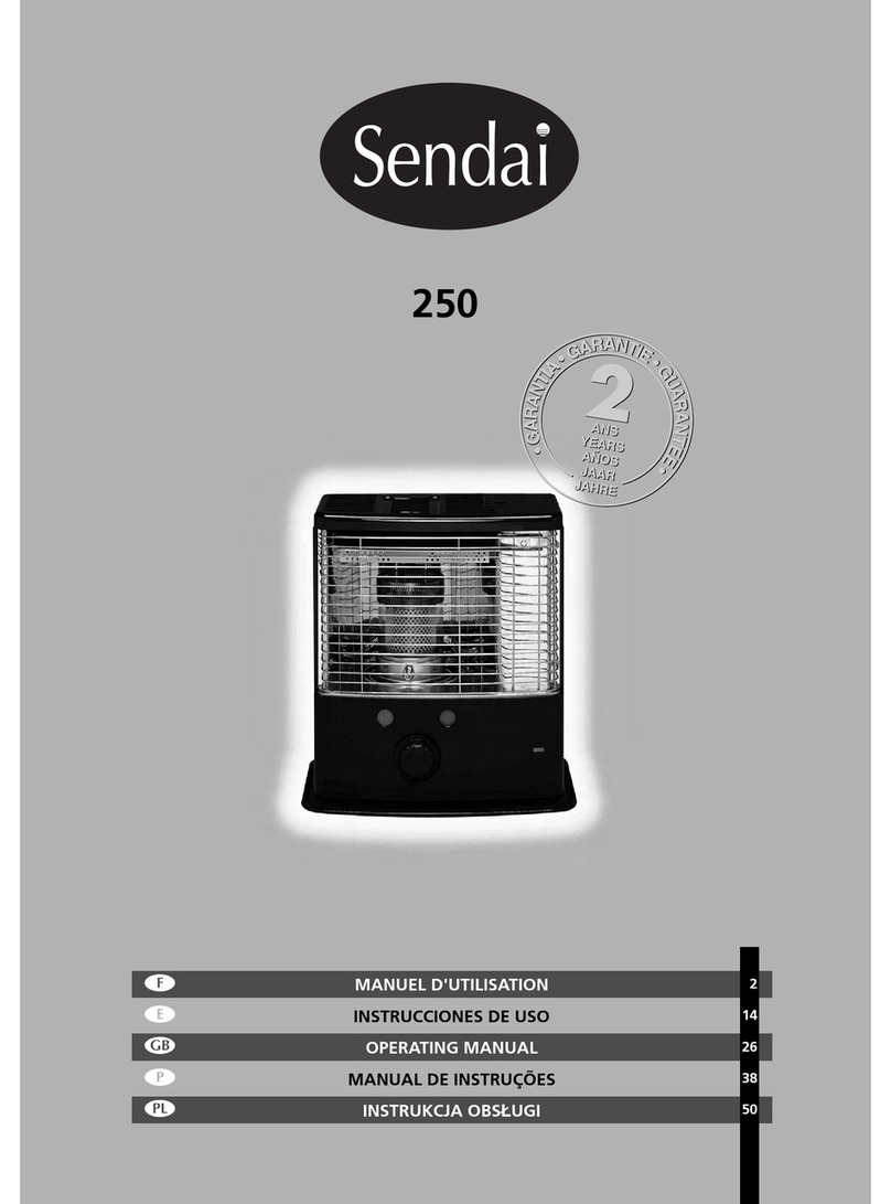 Sendai 250 operating manual