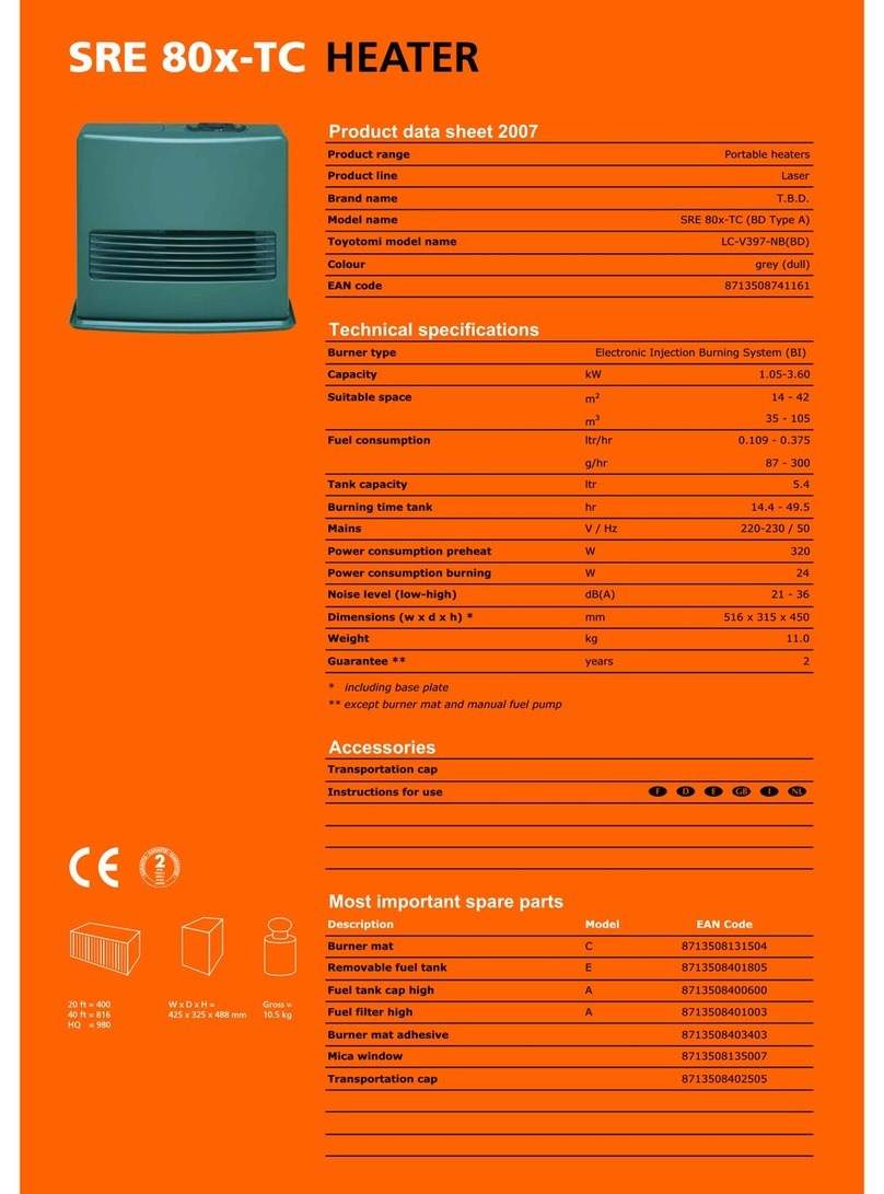 T.B.D. HEATOR SRE 804 TC - datasheet T.B.D. HEATOR SRE 804 TC - datasheet