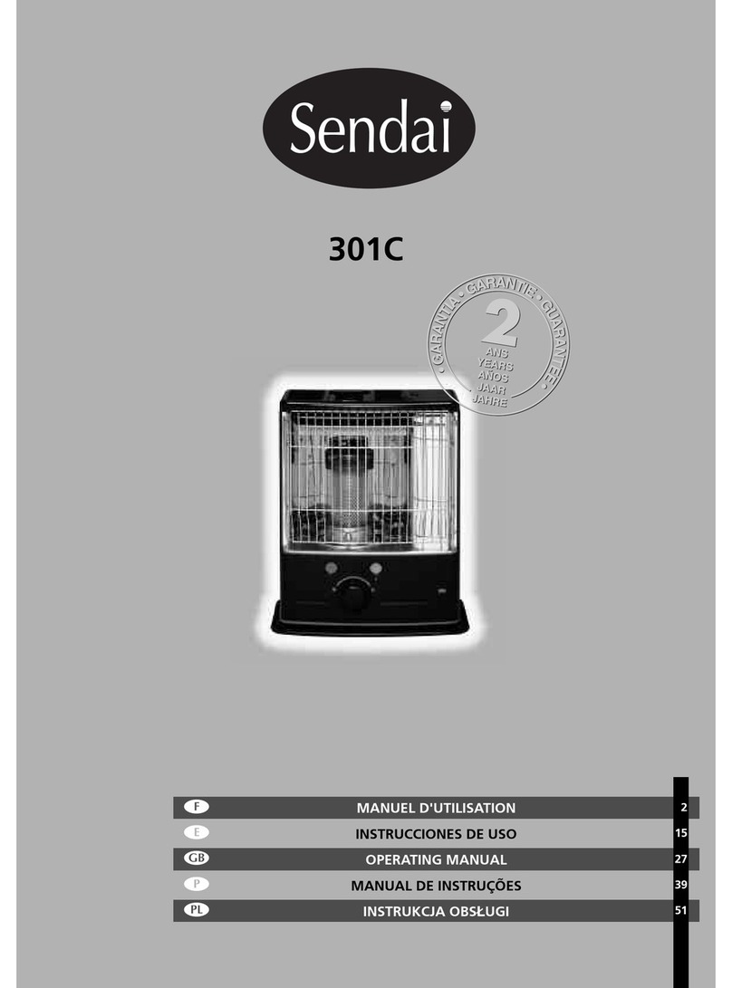 Sendai 301C - REV 7-05 operating manual