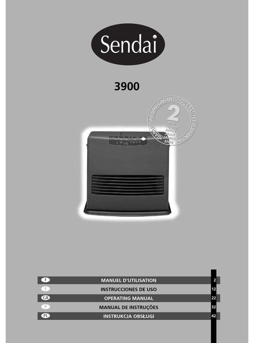 Sendai 3900 User manual