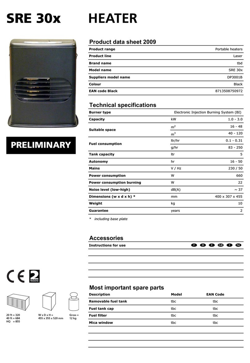 tbd APPLIANCE SRE 302 - datasheet