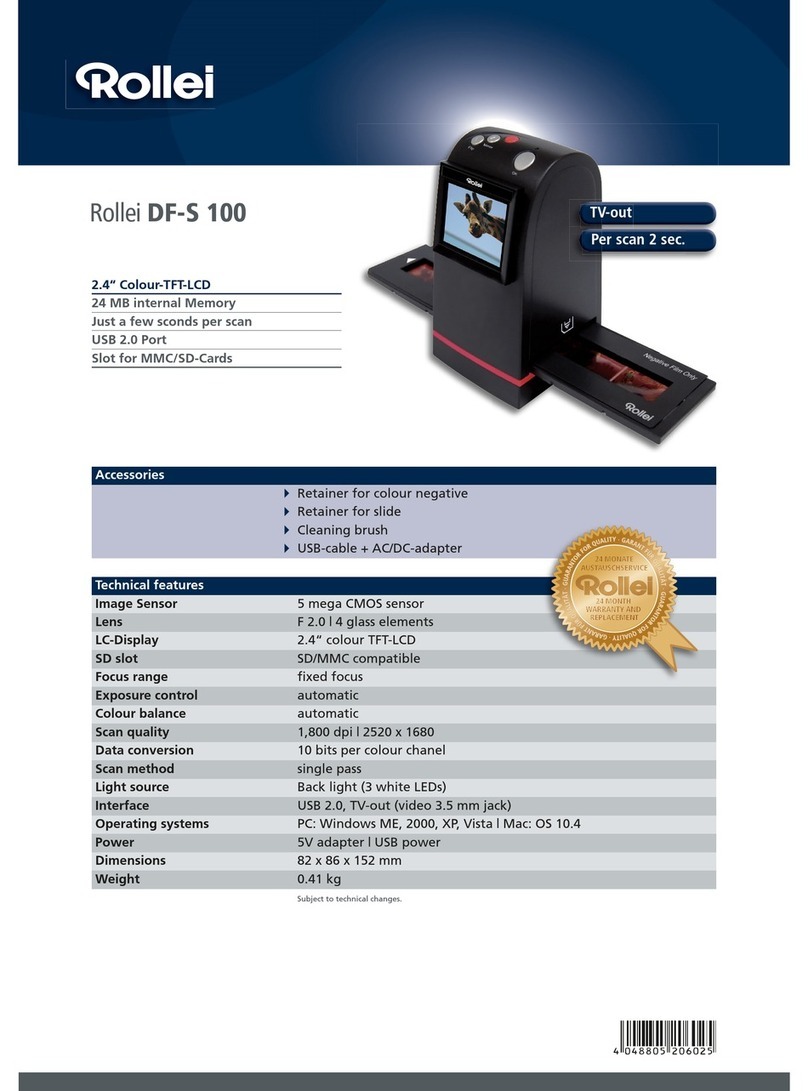 Rollei DF-S 100 datasheet