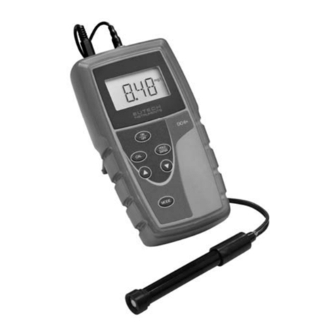 EUTECH INSTRUMENTS DO 6PLUS DISSOLVED OXYGEN TEMP instruction manual EUTECH INSTRUMENTS DO 6PLUS DISSOLVED OXYGEN TEMP instruction manual