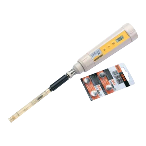 EUTECH INSTRUMENTS WATERPROOF PHSCAN BNC PH TESTER User manual