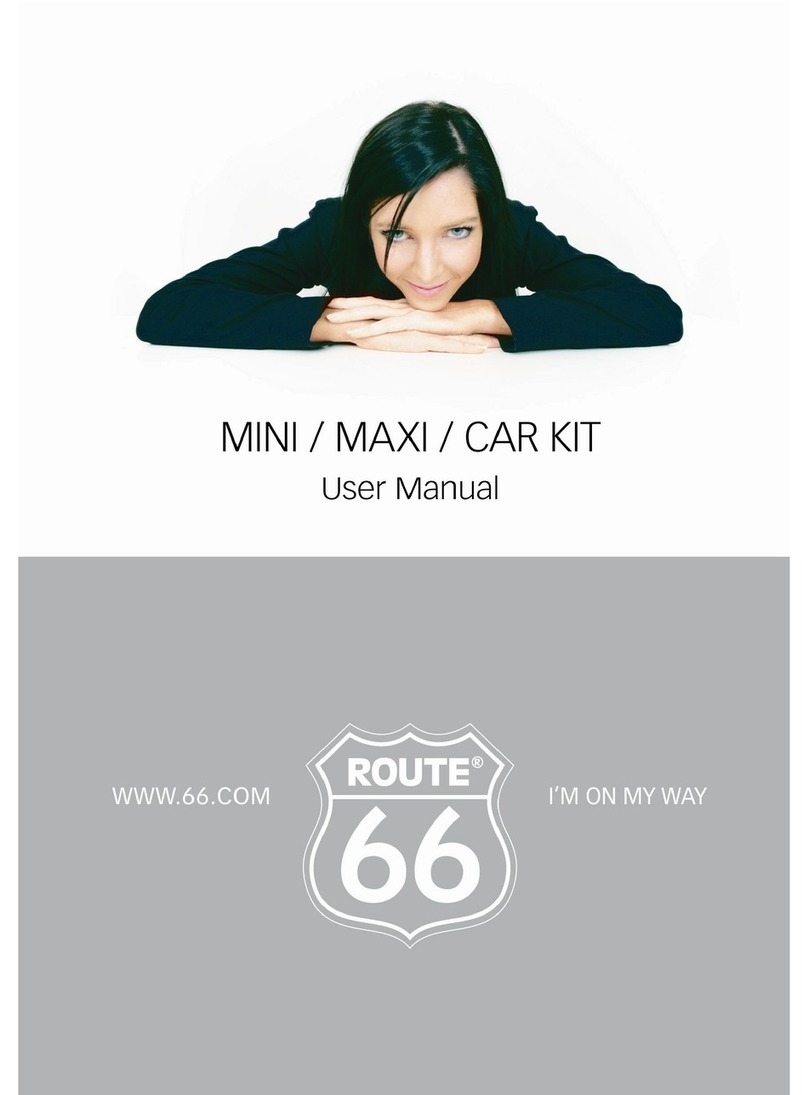 ROUTE 66 Mini & Maxi user manual
