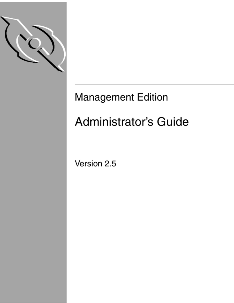 McAfee MANAGEMENT EDITION 2.5 Service manual