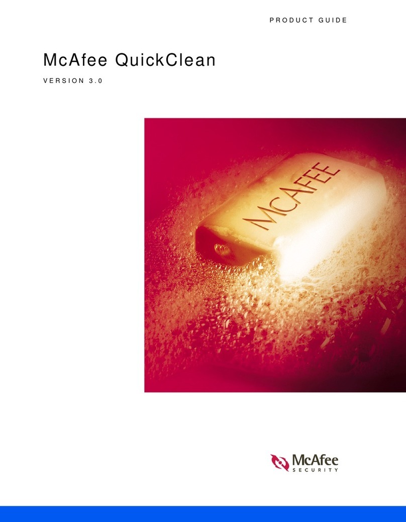 McAfee QUICKCLEAN 3.0 User manual