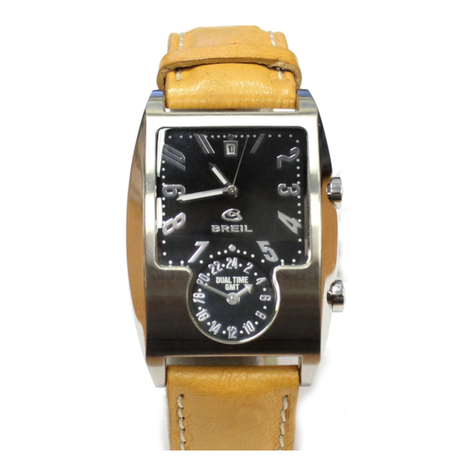 BREIL 1L12 - DUAL TIME GMT User manual BREIL 1L12 - DUAL TIME GMT User manual