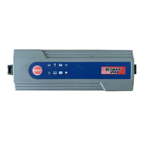 ULTIMATE SPEED ULG 3.8 A1 BATTERY CHARGER Operation and safety notes
